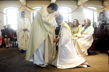 Father Brymstone recognized for 30 years in the Priesthood